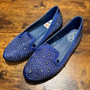 BOLARO BY SUMMER RIO STUDDED LOAFERS
